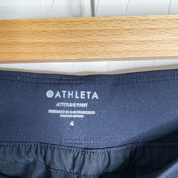 Athleta Attitude Black Jogger Pants - Picture 4 of 6